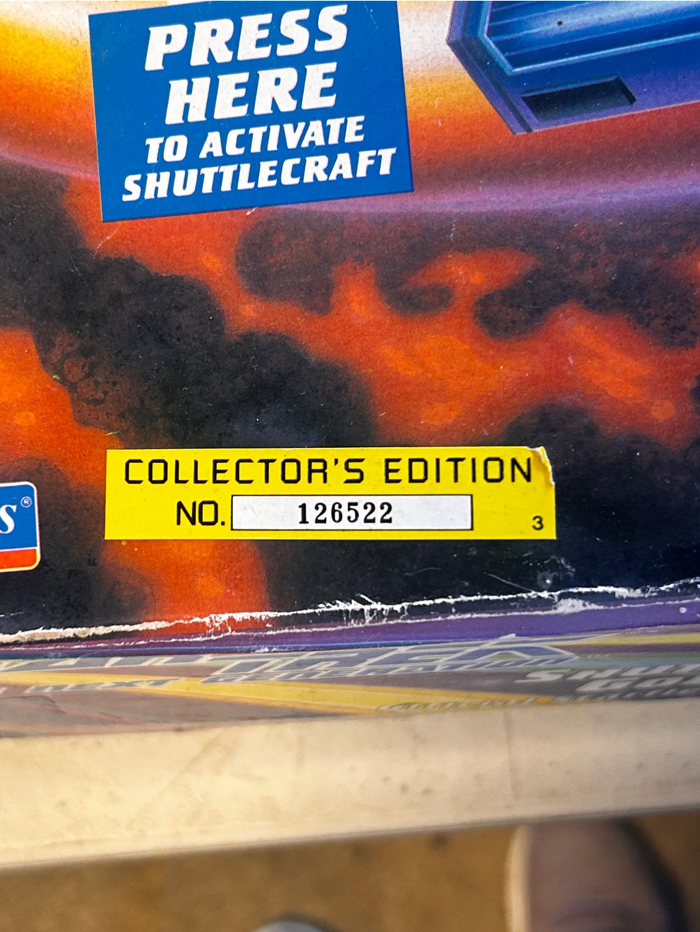 Working 1992 Playmates Star Trek: The Next Generation Shuttlecraft .#126522 - Picture 6 of 7
